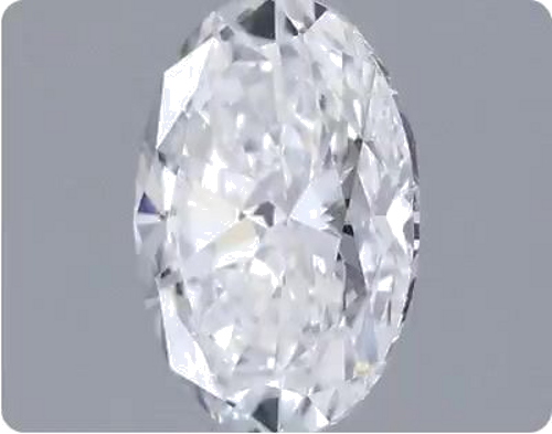 0.3 carat E-SI1 Natūralus Oval Deimantas (1)
