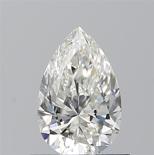 0.7 carat I-VVS1 Natūralus Pear Deimantas (1)