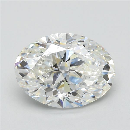 5.01 carat G-SI2 Natūralus Oval Deimantas (1)