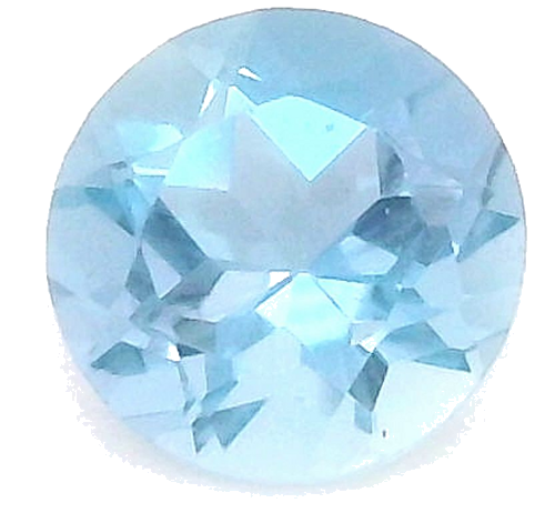 0.24 carat BLUE Round Aquamarine (1)