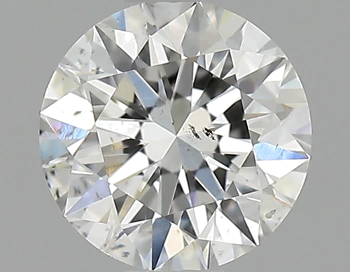 0.55 carat F-SI1 Excellent cut Natūralus Round Deimantas (1)