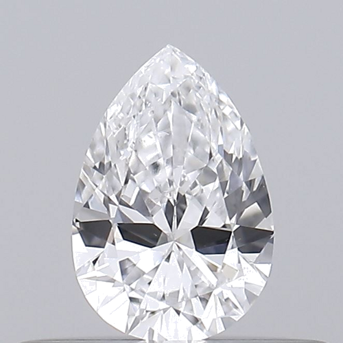 0.3 carat D-VS2 Natūralus Pear Deimantas (1)