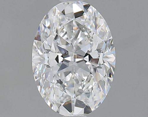 1.01 carat E-SI1 Natūralus Oval Deimantas (1)