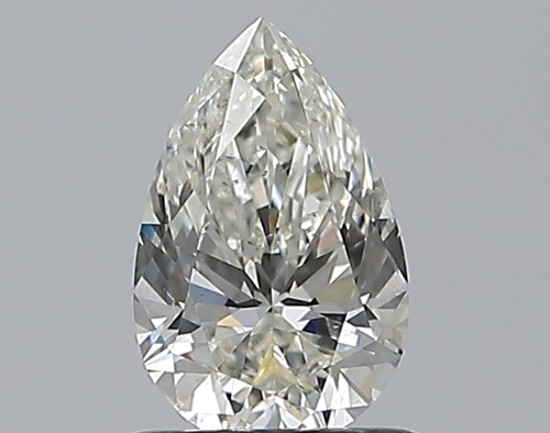 0.76 carat J-SI2 Natūralus Pear Deimantas (1)