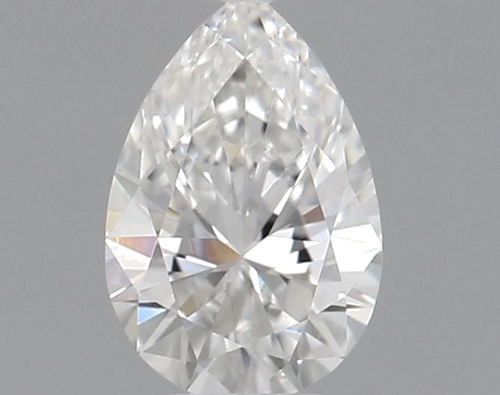 0.23 carat F-VS1 Natūralus Pear Deimantas (1)
