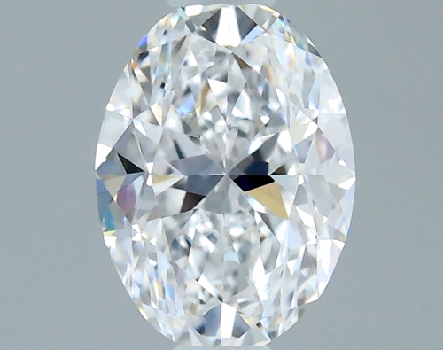 0.4 carat D-VVS2 Natūralus Oval Deimantas (1)