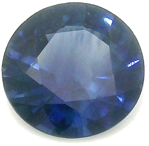 0.48 carat BLUE Round Safyras (1)