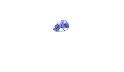 0.53 carat BLUE Pear Tanzanite (1)