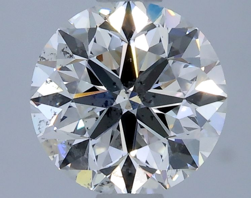 0.91 carat F-SI2 Very Good cut Natūralus Round Deimantas (1)
