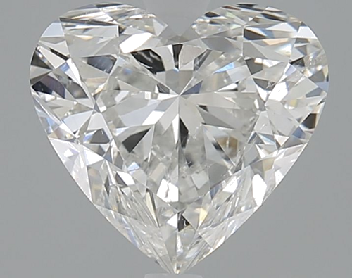 2.51 carat H-SI2 Natūralus Heart Deimantas (1)