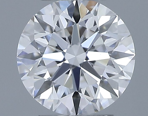 0.52 carat D-VVS2 Excellent cut Natūralus Round Deimantas (1)