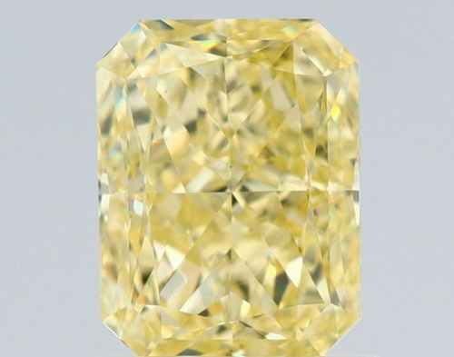 1.01 carat Fancy Yellow-VS2 Natūralus Radiant Deimantas (1)