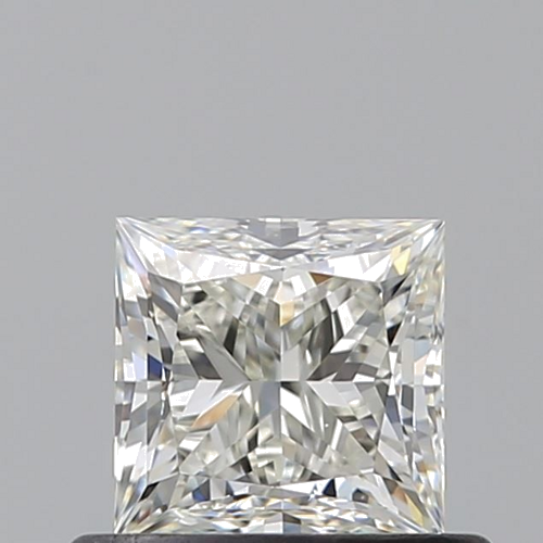 0.6 carat K-VVS2 Natūralus Princess Deimantas (1)