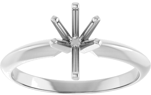 Sužadėtuvių Žiedas „Lightweight Solitaire“ 585 Baltojo Aukso Pear Shape 8.5mm x 5mm (3)