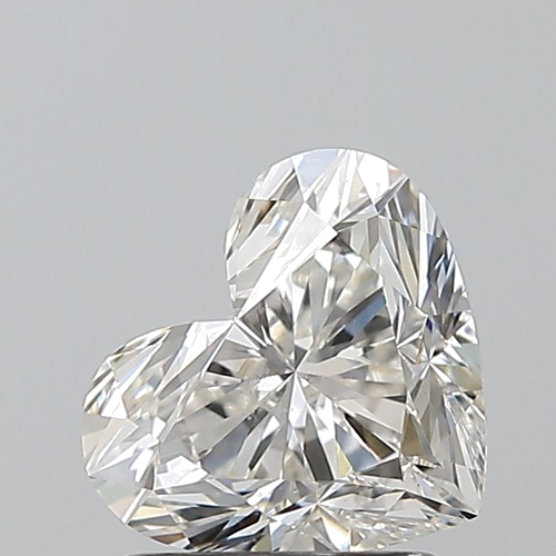 1.5 carat I-SI1 Natūralus Heart Deimantas (1)