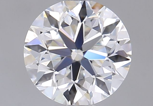 0.5 carat F-VVS2 Very Good cut Natūralus Round Deimantas (1)