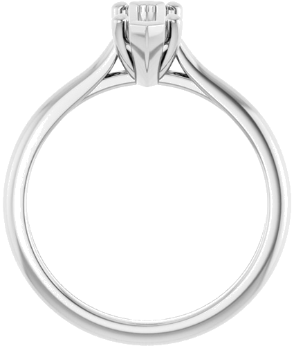 Sužadėtuvių Žiedas „Solitaire“ 14k white gold Marquise 10mm x 5mm (2)