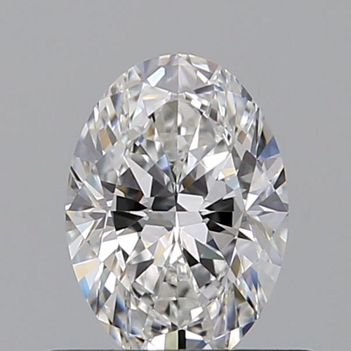 0.53 carat E-VVS2 Natūralus Oval Deimantas (1)