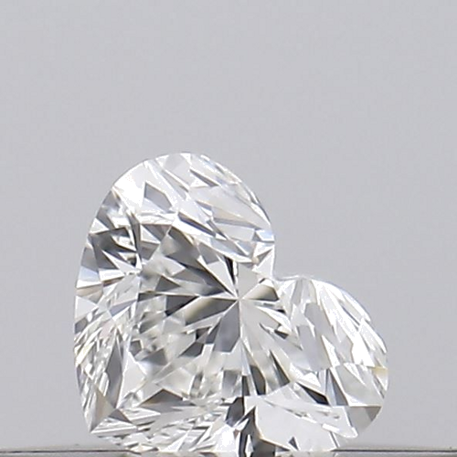 0.15 carat H-VVS2 Natūralus Heart Deimantas (1)