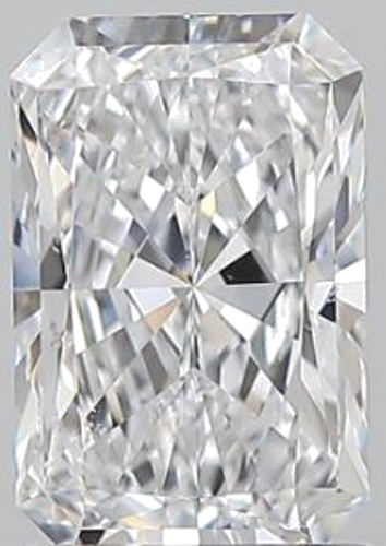 1.51 carat D-SI1 Natūralus Radiant Deimantas (1)