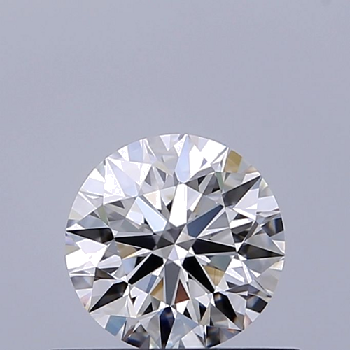 0.5 carat F-VVS1 Excellent cut Natūralus Round Deimantas (1)