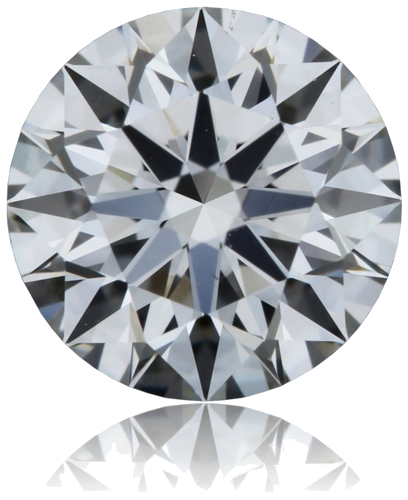 0.51 carat H-VS1 Excellent cut Natūralus Round Deimantas (1)