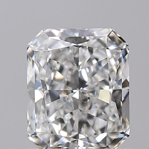 1.0 carat F-VS2 Natūralus Radiant Deimantas (1)