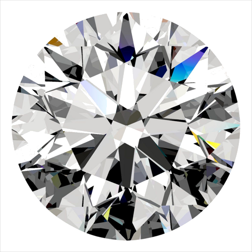 0.36 carat G-VVS2 Excellent cut Natūralus Round Deimantas (1)