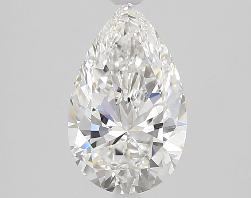 1.31 carat E-VVS1 Natūralus Pear Deimantas (1)