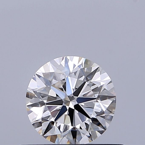 0.5 carat D-VVS2 Very Good cut Natūralus Round Deimantas (1)