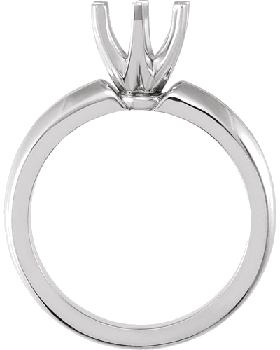 Sužadėtuvių Žiedas „Medium Solstice Solitaire®“ 950 Platinos Round 8.2mm (2)