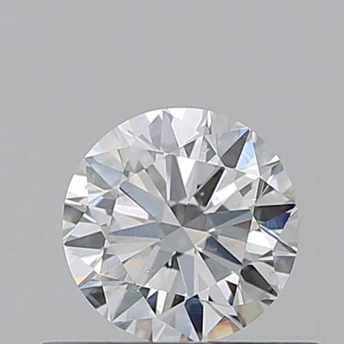 0.5 carat G-SI1 Very Good cut Natūralus Round Deimantas (1)
