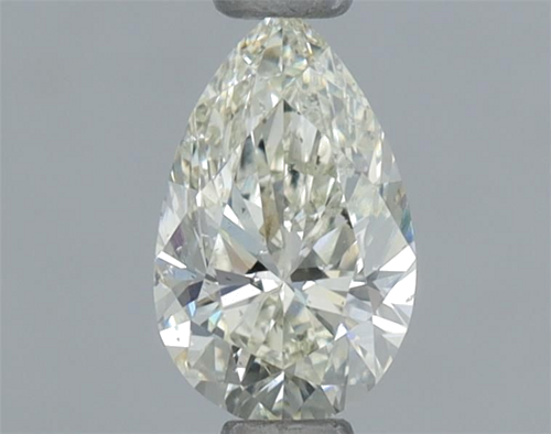 0.45 carat K-SI1 Natūralus Pear Deimantas (1)