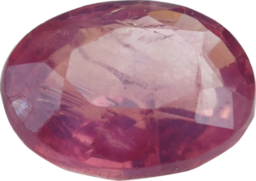 0,95 ct. Padparadza safīrs (1)