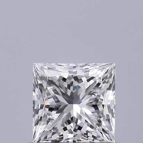 0.54 carat E-VVS1 Natūralus Princess Deimantas (1)