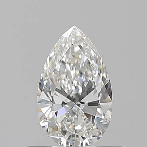 0.5 carat H-VVS2 Natūralus Pear Deimantas (1)