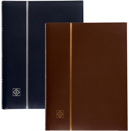 Ādas albums pastmarkām Leader Din (64 lappuses) (4)