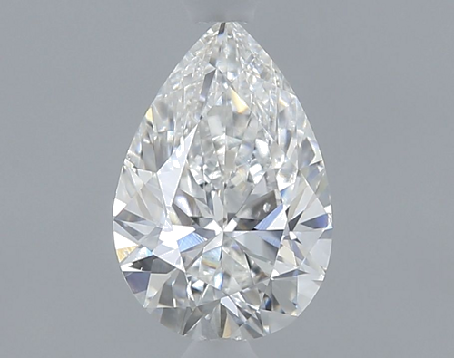 0.5 carat E-VS2 Natūralus Pear Deimantas (1)