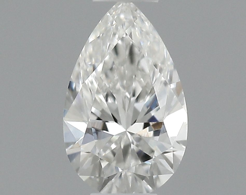 0.27 carat F-VVS2 Natūralus Pear Deimantas (1)