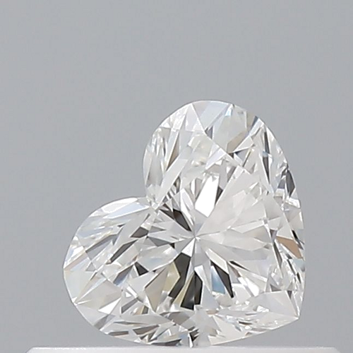 0.32 carat F-IF Natūralus Heart Deimantas (1)