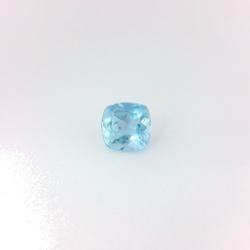 0.5 carat BLUE Cushion Aquamarine (1)