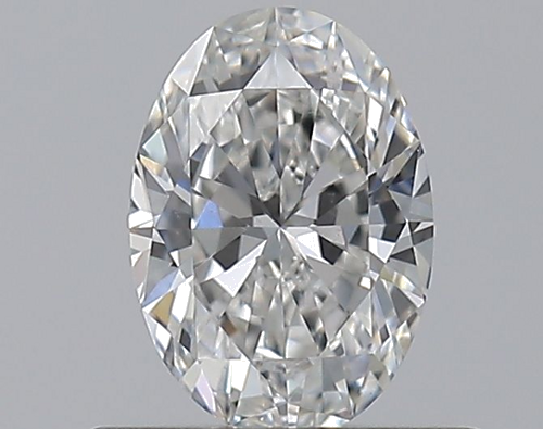 0.5 carat F-SI1 Natūralus Oval Deimantas (1)