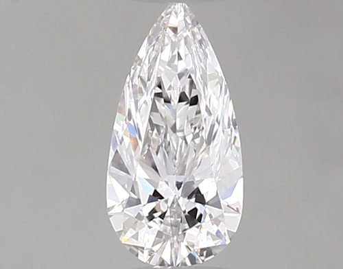 0.25 carat E-VS1 Natūralus Pear Deimantas (1)