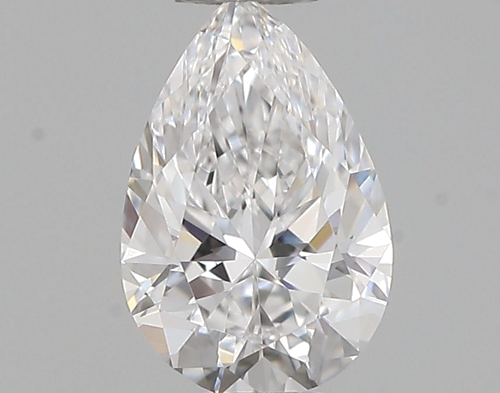 0.31 carat D-VVS2 Natūralus Pear Deimantas (1)