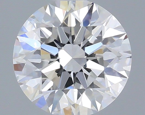 0.46 carat E-VS2 Excellent cut Natūralus Round Deimantas (1)