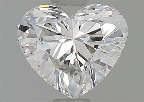 0.57 carat E-VS1 Natūralus Heart Deimantas (1)