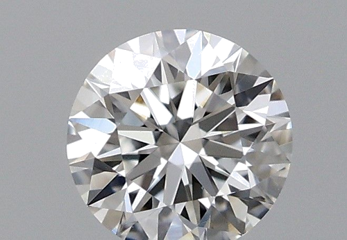 0.19 carat F-VVS1 Excellent cut Natūralus Round Deimantas (1)