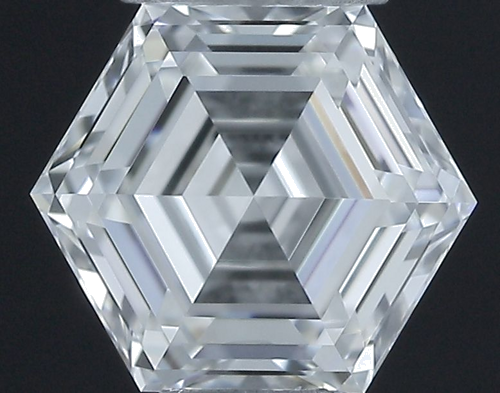 0.61 carat G-VVS2 Natūralus Hexagonal Deimantas (1)