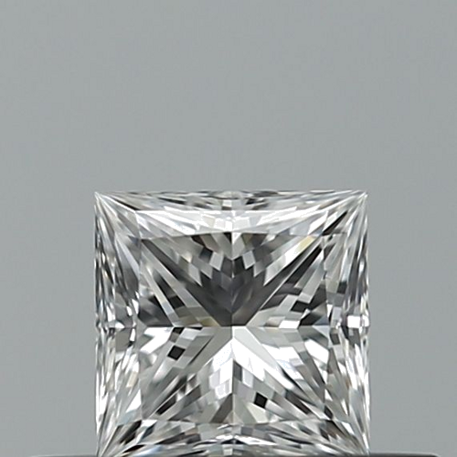 0.34 carat D-VVS1 Natūralus Princess Deimantas (1)