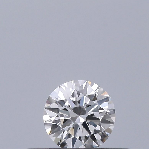 0.18 carat D-VVS1 Excellent cut Natūralus Round Deimantas (1)